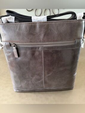 Jack Georges Voyager Collection Small Messenger Bag, #7312, Unisex, Slate, NWT